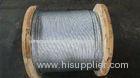 Wooden Coil Packing Galvanized Steel Guy wire rope 1 x 19