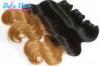 Professional 34 Inch Mixed Color Hair Extensions Brazilian Body Wave Virgin Hair