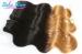 Brazilian Soft 25 inch Two Color Ombre Remy Hair Extensions Body Wave