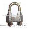 Electro Galvanized Malleable Iron Rigging Fittings / wire rope grip