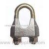 Electro Galvanized Malleable Iron Rigging Fittings / wire rope grip