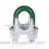 Hot Dip Galvanized Drop Forged wire rope clamps With Carbon Steel
