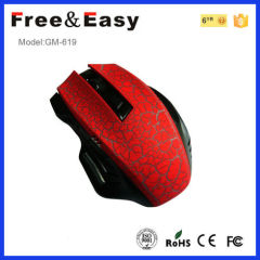 OEM led logo big wired computer gaming optical mouse