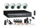 4 Camera Security System H.264 4 Channel Digital Video Recorder , Outdoor Camera Kit