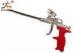 OEM Metal Spray Foam Insulation Gun With Adjusting Screw Copper / Plastic Handle