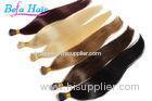 Women i Tip Hair Extensions 100 Virgin Human Hair Weave With Full Cuticles