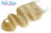 8" / 12" Body Wave Virgin 100% Human Hair Weave Closure Yellow / Red