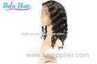 Professional Golden / Blonde Deep Wave Human Hair Full Lace Wigs