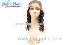 Sexy Ladies Smooth Deep Wave Human Hair Custom Full Lace Wigs With No Tangle