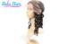 Pure Brazilian Deep Wave Remy Human Hair Lace Front Wigs Grade 7A