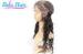 Nature Wave Black Peruvian Brazilian Lace Front Wigs With Bangs