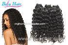Customized 36 Inch Mixed Color Hair Extensions Curly Malaysian Hair Weave