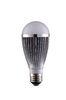 7W 560lm E27 Led Globe Bulbs Ac 80v - 265v For Supermarket , 133mm X 55mm