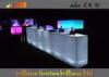 Waterproof PE LED table , Bar Furniture for banquet & party