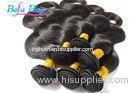 Professional Tangle Free Brazilian Virgin Human Hair Extensions Bundle With Full Cuticles