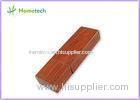 4GB / 8GB Brown Wooden USB Flash Drive Memory U Disk For High Speed