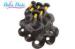 Body Wave Cambodian Hair Bundles Dark Brown / Wine Red Hair Extensions