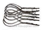 Hand Tucked Spliced Soft Loop Steel Wire Rope Slings DIN / BS / JIS / ASTM Standard