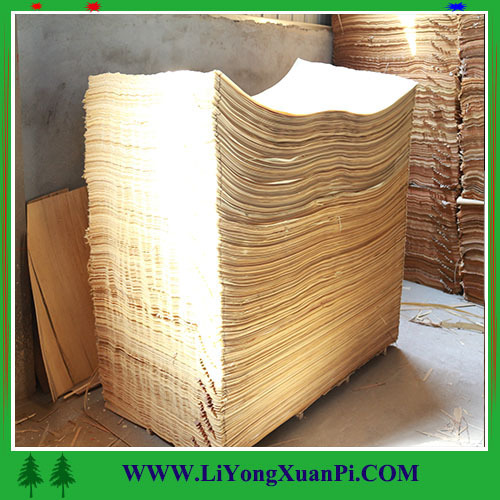 linyi factory rotary cut 0.3mm okoume decorative wood veneers
