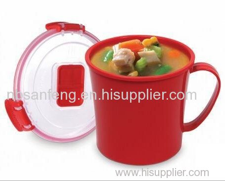 Microwave Soup Mug Microwavable Travel Mugs with Handle