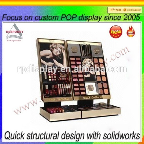 Customized OEM & ODM floor cosmetic display stand