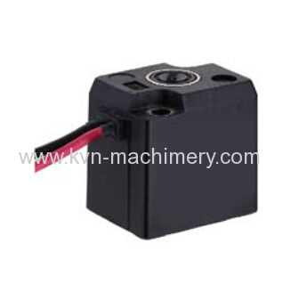 Solenoid valve coil machine