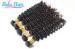 Curly 32" 34" Eurasian Virgin Hair Unprocessed Human Hair Extensions With No Tangle