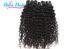 Black Women Natural Black Cambodian Hair Bundles , Spiral Curl 12-14 Inch Hair Extensions