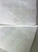 custom shiny transparent clear round hologram stickers