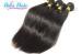 Natural Black Straight 7A 24" 22" Brazilian Virgin Human Hair Weft