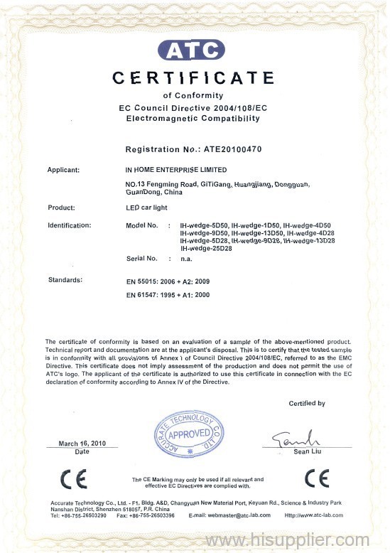 CE Certification