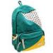 ECO Friendly Green Pretty High School Backpacks Canvas Back Pack Personalized