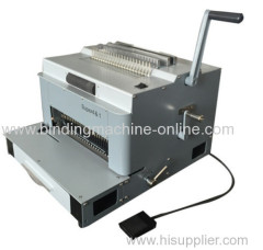 New Design Multifunction Punching and Comb Wire Spiral Coil Binding Machine(SUPER4&1)