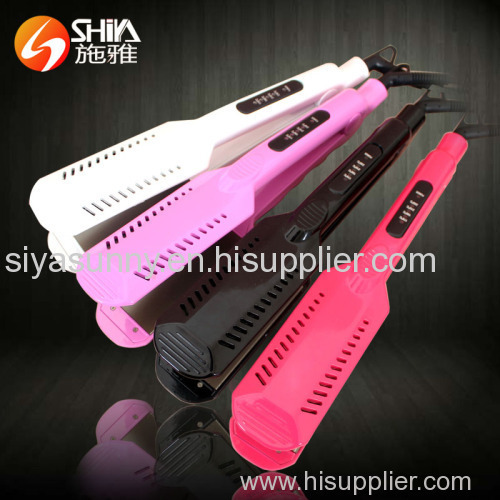 LED display protein personalized hair straightener new hair flat iron with five teeth and seven teeth