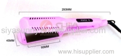LED display protein personalized hair straightener new hair flat iron with five teeth and seven teeth