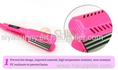 LED display protein personalized hair straightener new hair flat iron with five teeth and seven teeth