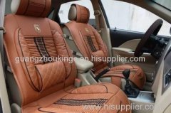 all season leather+ice silk seat mat for car