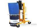 1100mm Lifting Height Hydraulic Drum Handler , Manual Hand Drum Stacker