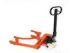 Portable Hydraulic Drum Dumper with Nylon Steering wheels / Pallet Jack