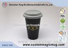 Personalized Promotional Ceramic Coffee Mugs Travel , Starbuck Shape