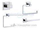 4 Pcs Polished Chrome Zamak 8800 Bathroom Hardware Sets For Hospital