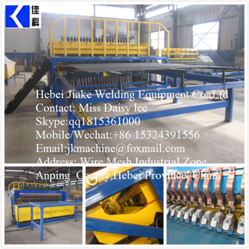 Reinforcing Welded Wire Mesh Machines JIAKE Factory made in China