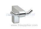 Polished Chrome Zamak 9600 Series Stainless Steel Double Robe Hook 2-15/16