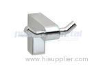 Polished Chrome Zamak 9600 Series Stainless Steel Double Robe Hook 2-15/16" Width