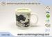 Custom Temperature Sensitive Color Changing Ceramic Mugs 11oz OF Magnesia Porcelain