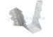 Galvanised Steel Construction Hardware , Connecter Pine Joist Hangers For Steel Beams