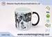 Ceramic Custom Magic Photo Mug with Handle , Heat Changing Photo Mugs