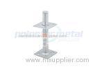 Galvanised Construction Hardware , Center Pin Stirrup Post Anchor 200mm Height
