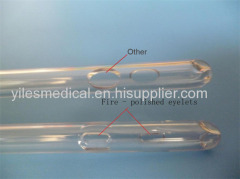 Fire polished urethral nelaton catheters DEHP free available