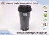 ODM Reusable Fasion Office Coffee Double Wall Plastic Cup With Silicone Lid